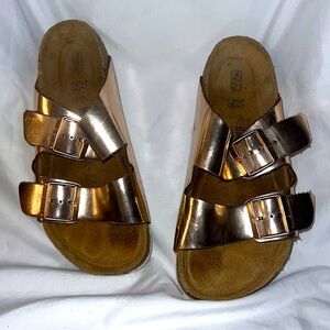 Rose Gold Birkenstock